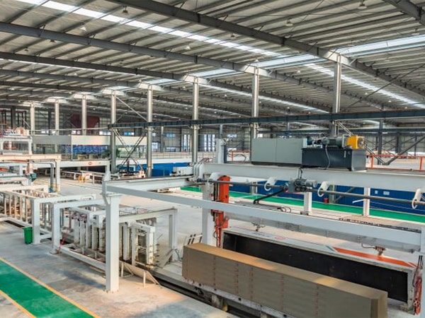 Dây chuyền sản xuất gạch AAC cho Jintai