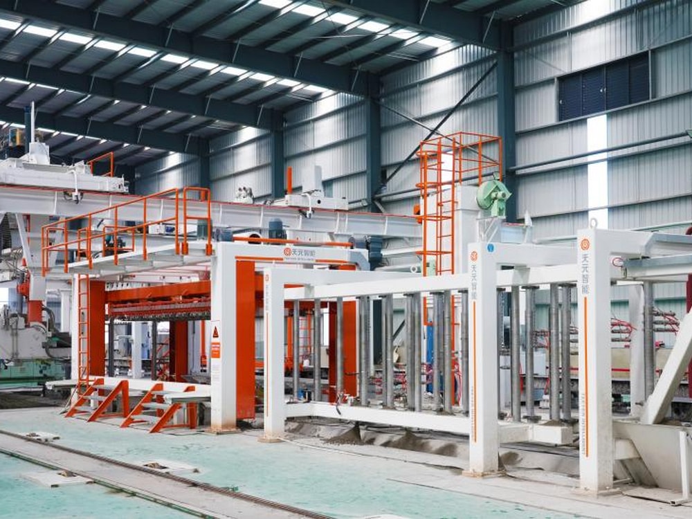 Dự án dây chuyền sản xuất gạch AAC công suất siêu lớn của Công ty TNHH Vật liệu Tường Huzhou Linghu Lingxin
