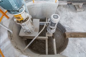 Hệ thống cân định lượng hồ liệu và nguyên liệu dạng bột.