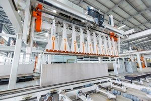 Thiết bị nâng kẹp thành phẩm